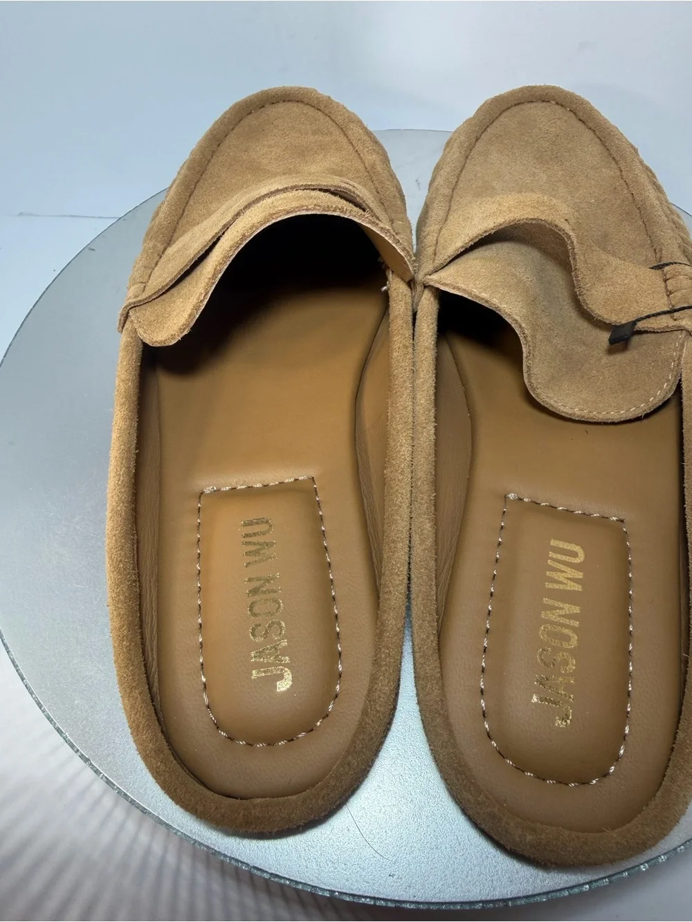 Jason Wu Men's Tan Suede Penny Loafers size  9.5 new W tags